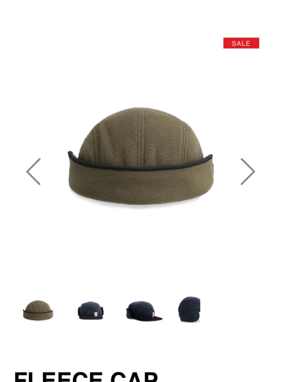 FLEECE CAP - Picture 4 of 5